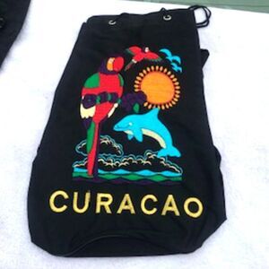 Curacao Drawstring Backpack or Tote Bag